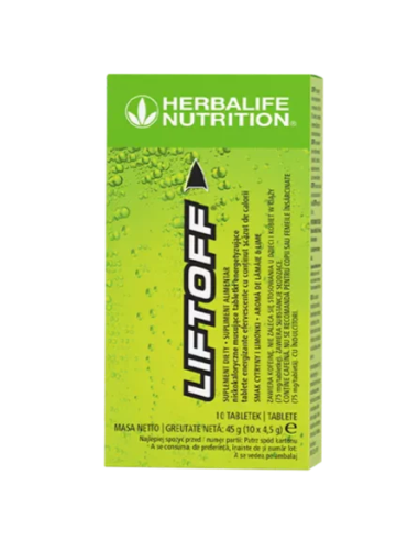 LiftOff® tabletă energizantă efervescentă