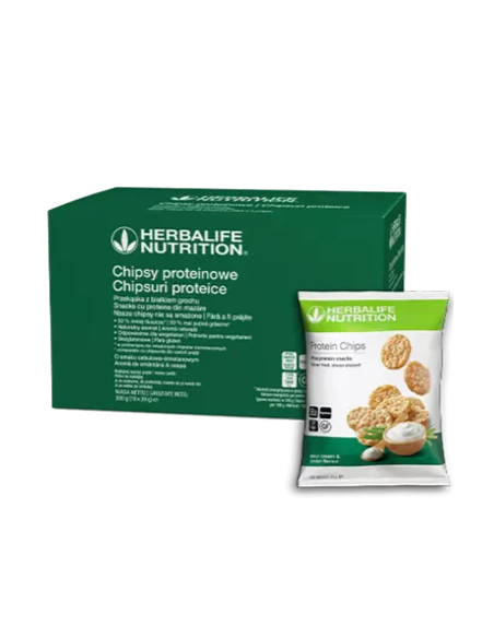 Chipsuri Proteice Herbalife – Aromă Smântână si Ceapă