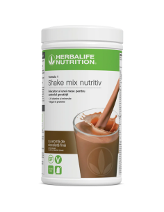 Formula 1 Shake Mix Nutritiv cu aromă de Ciocolată Fină 550g
