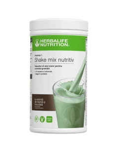 Formula 1 Shake Mix Nutritiv cu aromă de Mentă și Ciocolată 550g