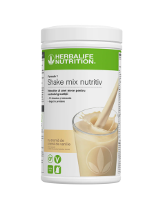 Formula 1 Shake Mix Nutritiv cu aromă de Cremă de Vanilie – 780g