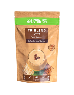 Tri Blend Select Shake Mix Protein Vegan Coffee Caramel – 600g