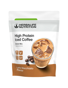 High Protein Iced Coffee Latte Macchiato – 308g
